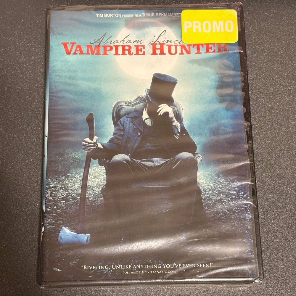 20th Century Fox Abraham Lincoln Vampire Hunter DVD NIB Promo Action Fantasy